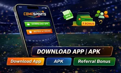 Download the app, unlock code COMEWI100, and enter ₹1 contests faster